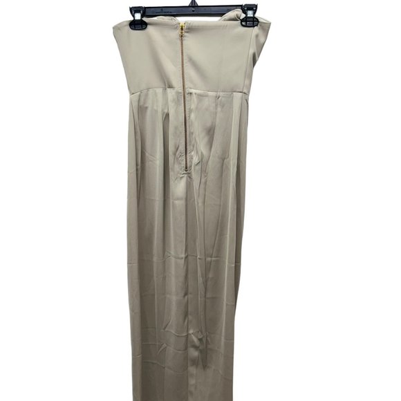 Shona Joy Stapless Women's Midi Dress Cream - Size 4 (US) - Picture 3 of 9